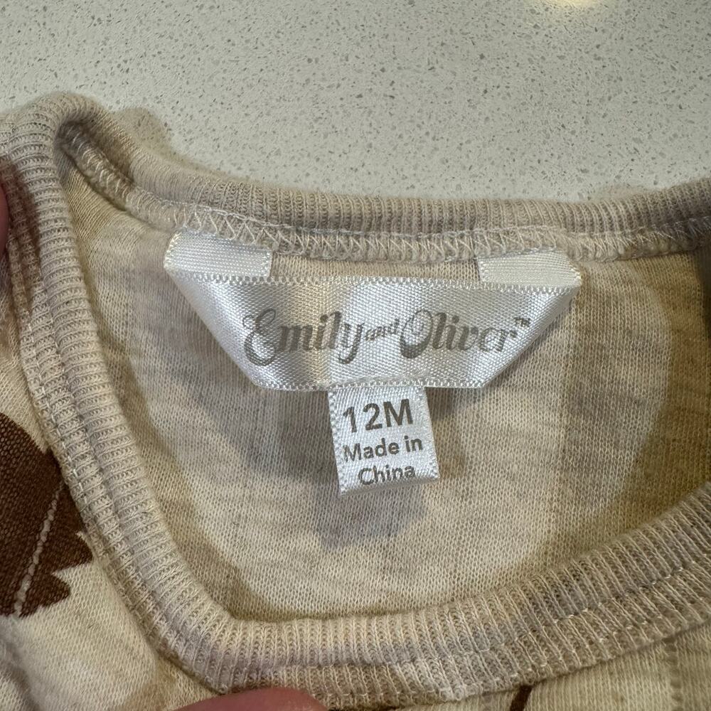 Emily and Oliver Baby Boy 12M Bear Sweater - Picture 4 of 4